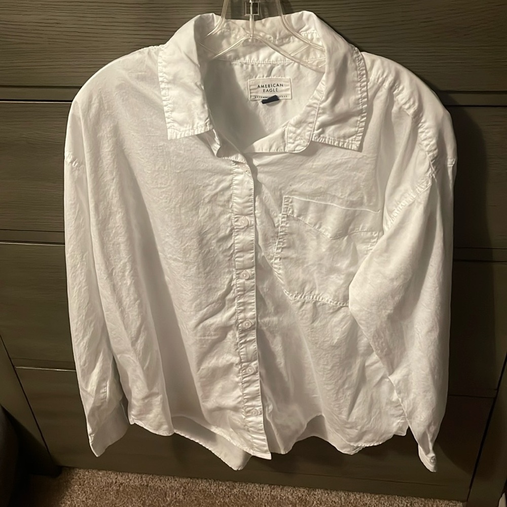 American Eagle button down